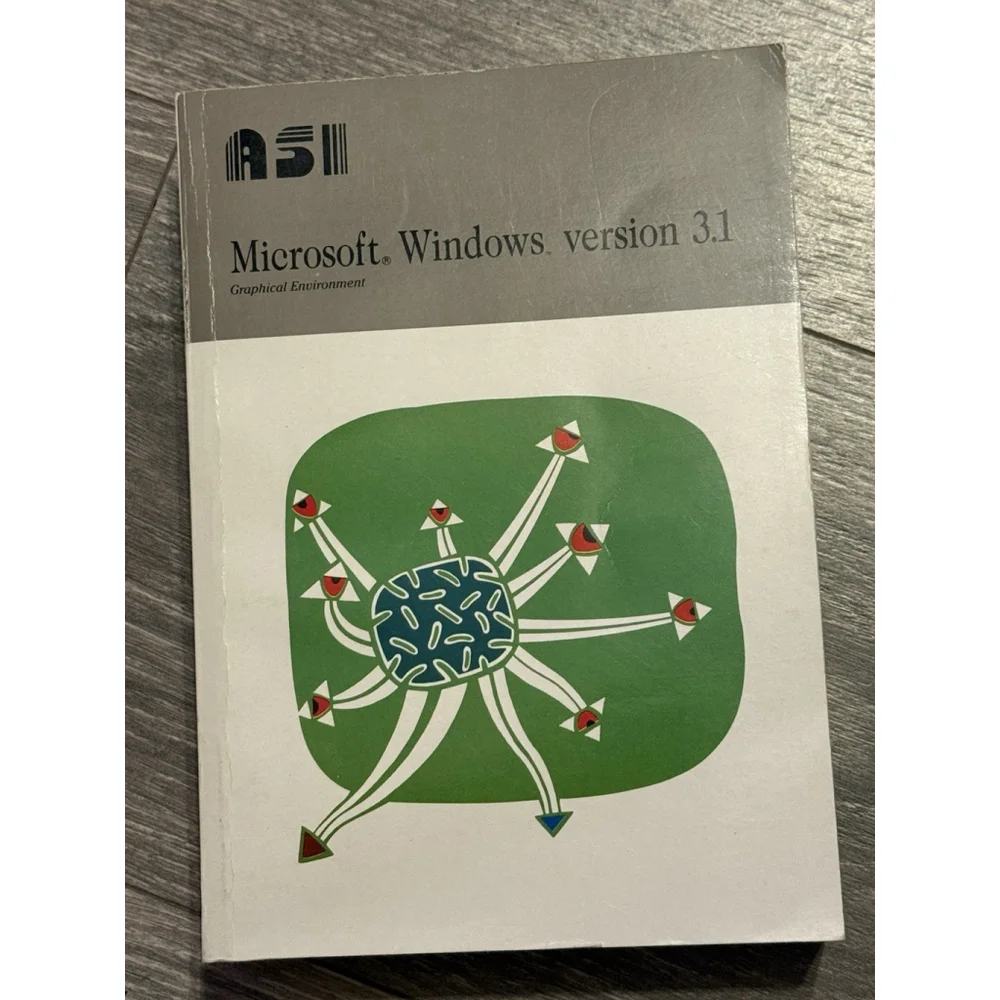 Microsoft Windows 3.1 OS on 3.5 Inch Floppy Disks ASI Graphical Environment